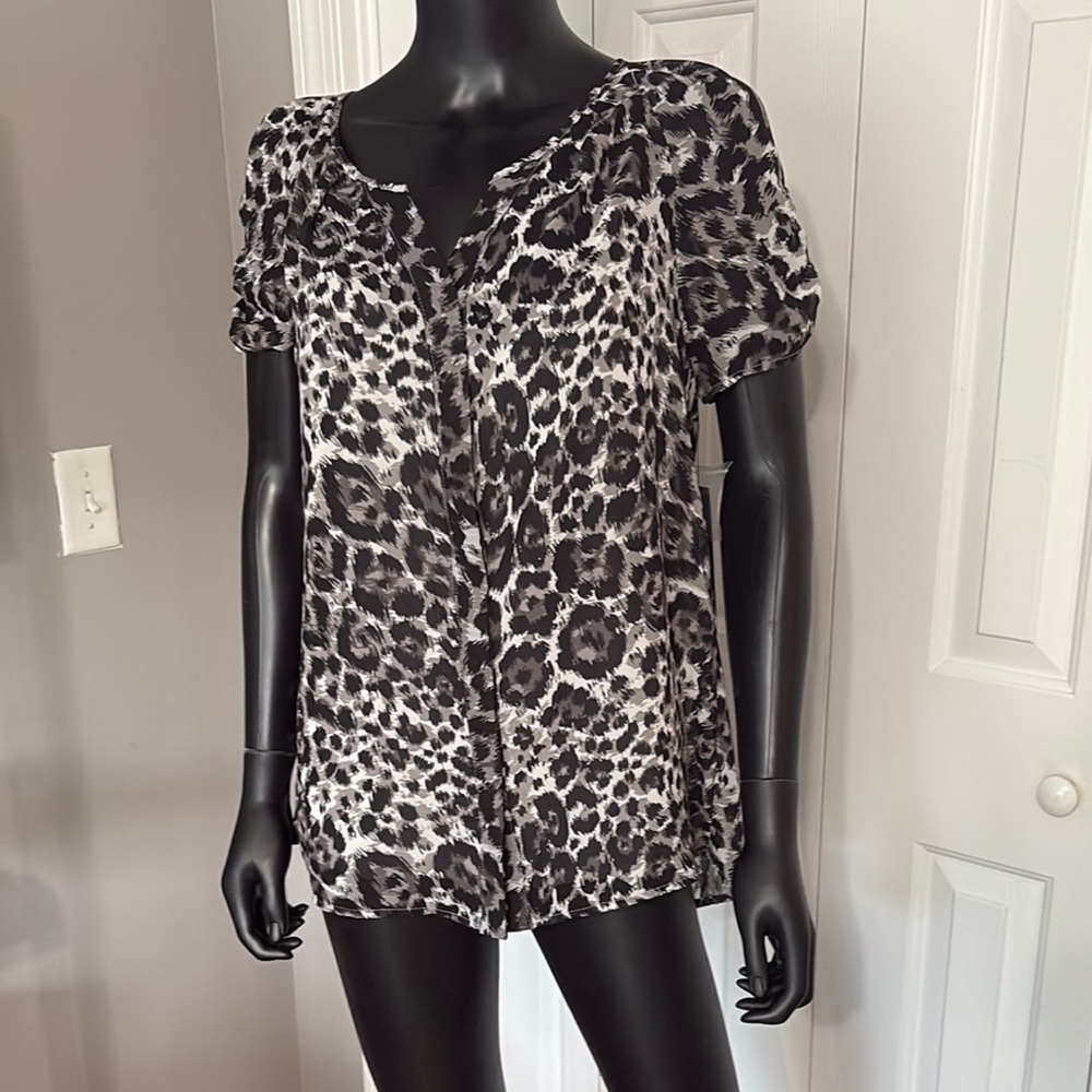 Leopard Print Women's Top